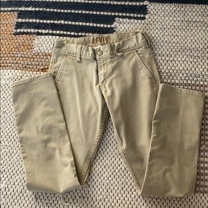 Levi’s 511 skinny khaki jeans. Like new
